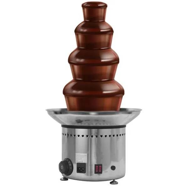 Fontaine à chocolat 4 étages hauteur 60 cm diam 33clm