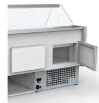 vitrine froide pâtisserie boucherie