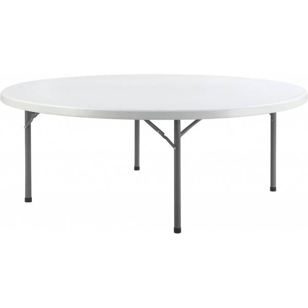 Table ronde pvc 8 personnes 150